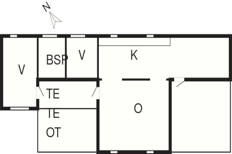 5 Person Holiday Home In R M Vesterhede Esterno foto